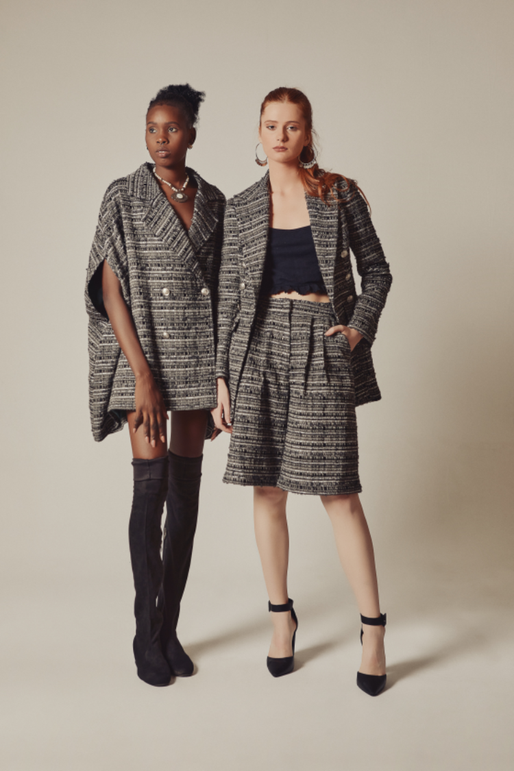 Blazer and jupe short set