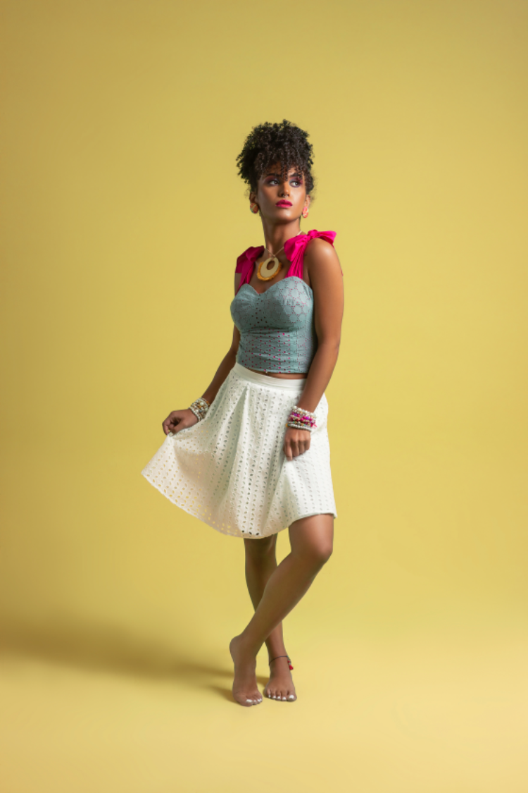 A little bit shorter skirts