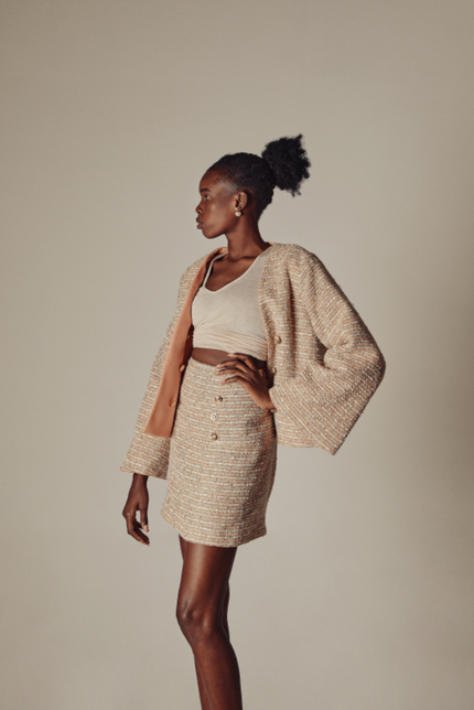 Skirt and jacket set