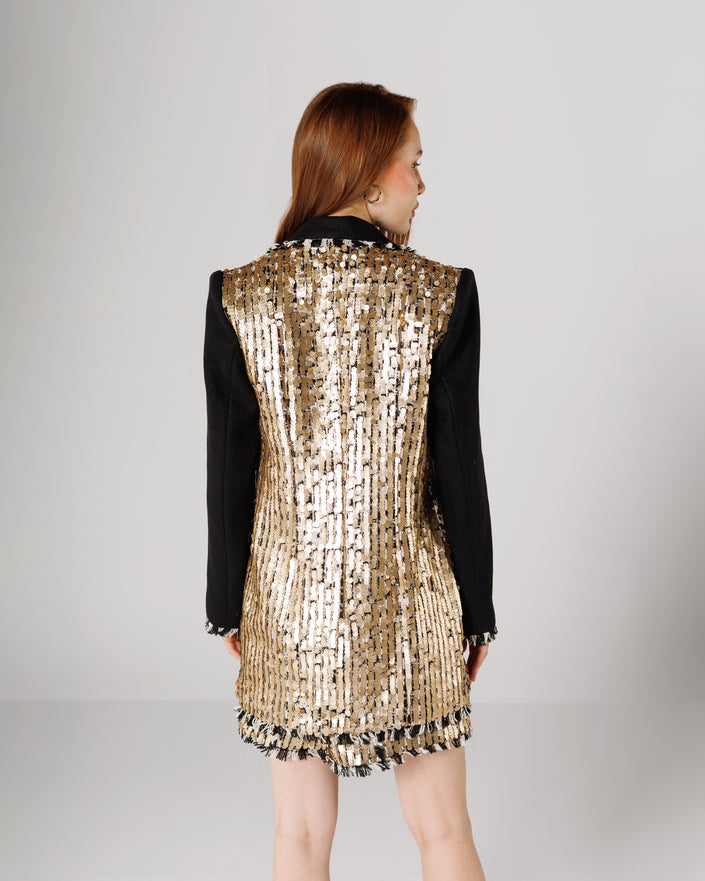 Golden blazer