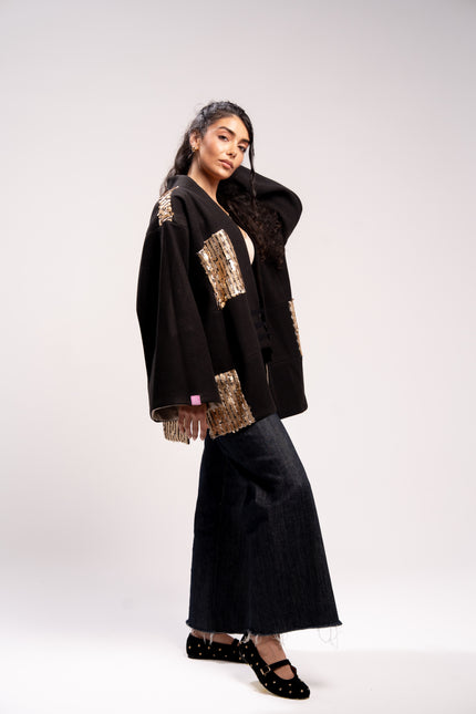 Topaz Short Kimono