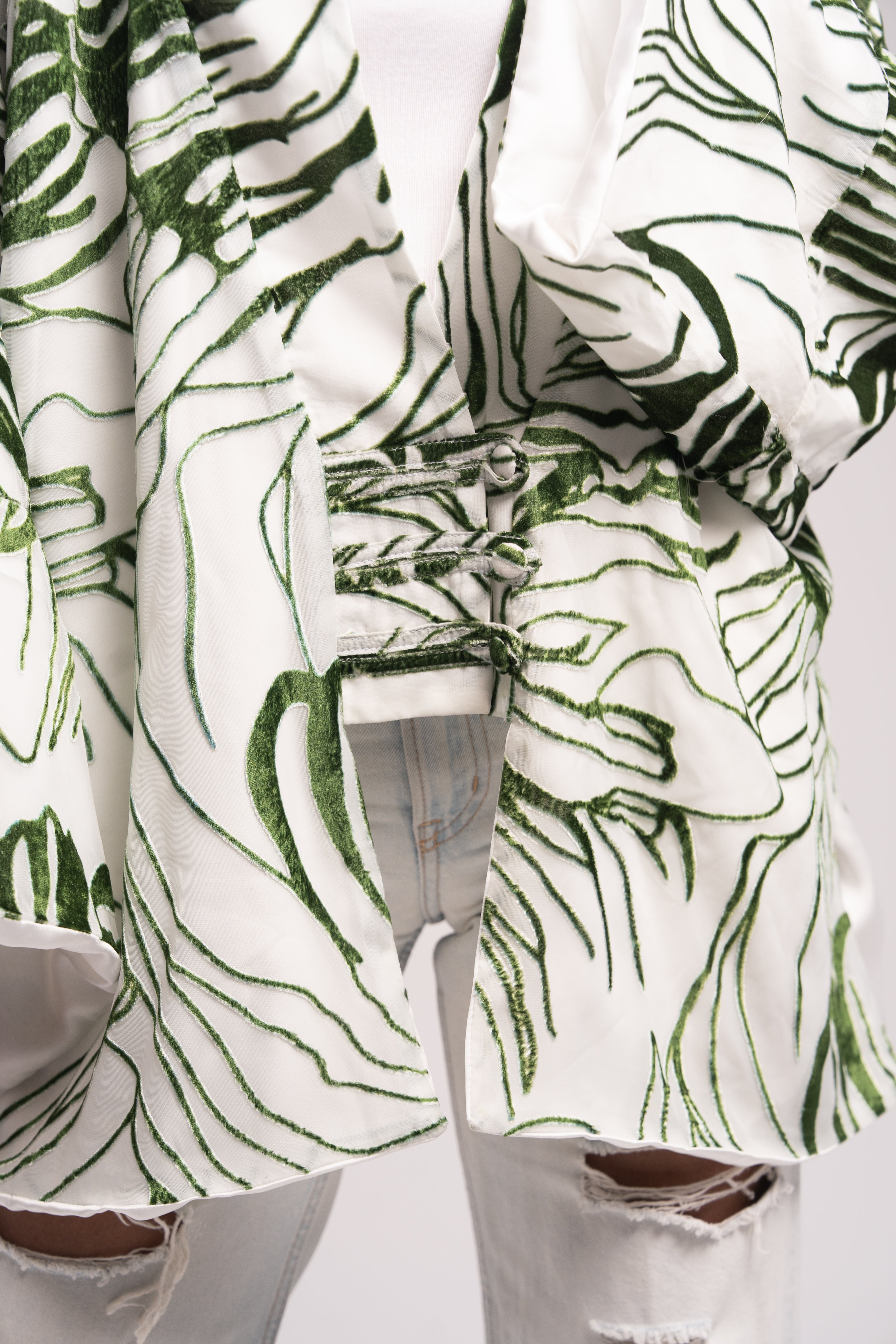 Emerald Short Kimono