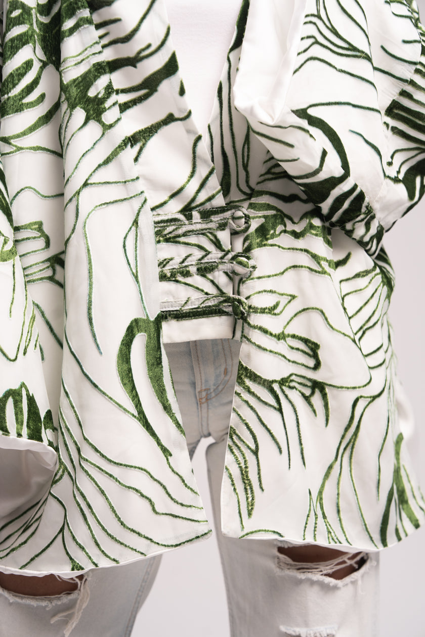 Emerald Short Kimono