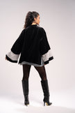 Onyx Short Kimono