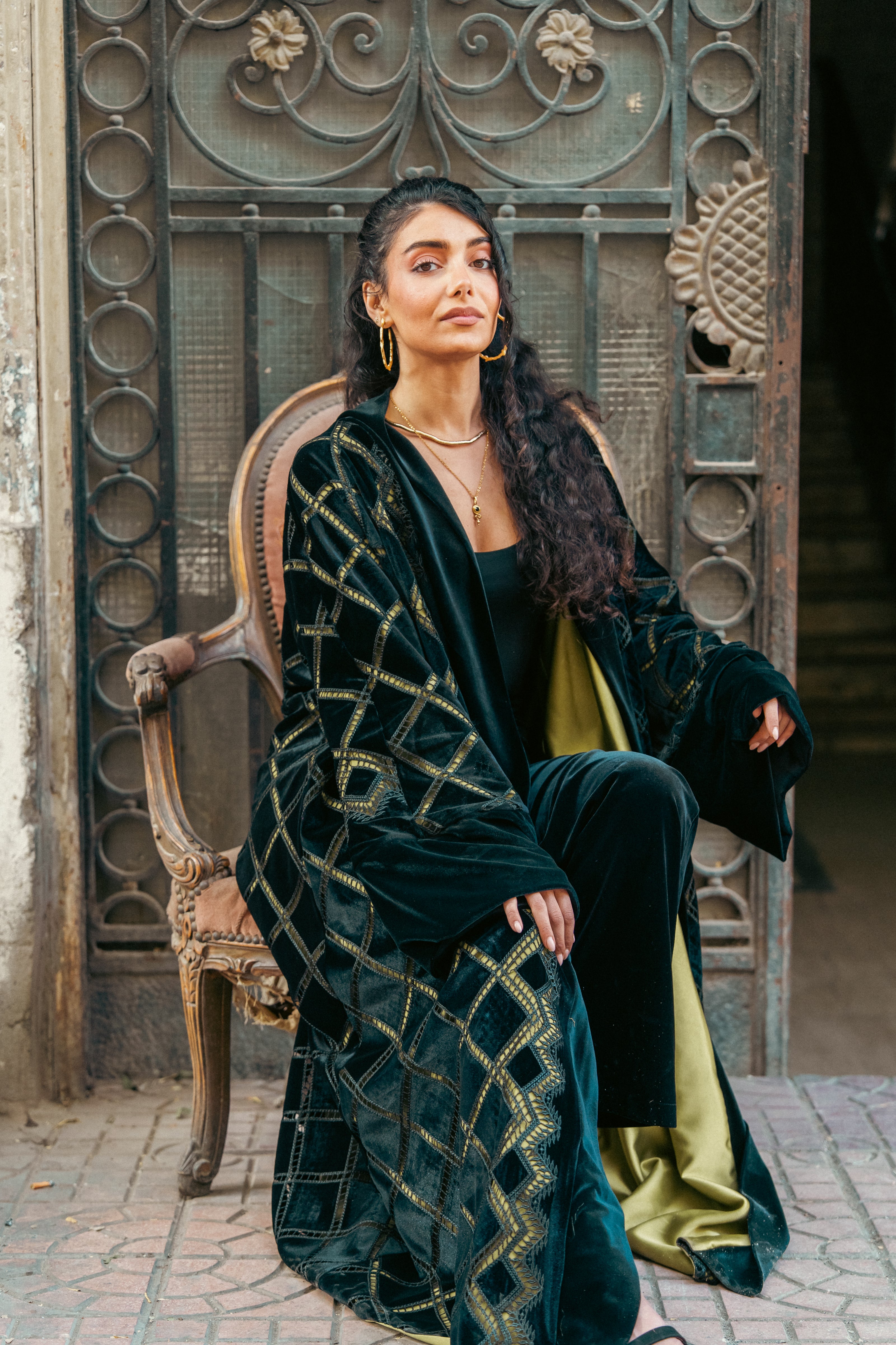 Midnight Long Kaftan