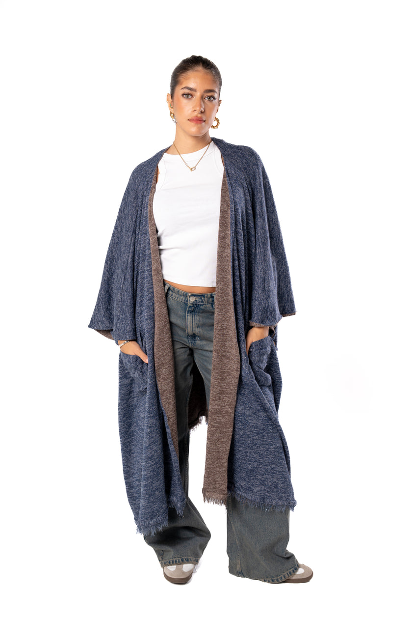 Haven Double Face Poncho