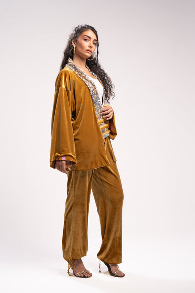 Citrine Short Kimono