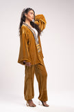 Mustard Velvet Pants
