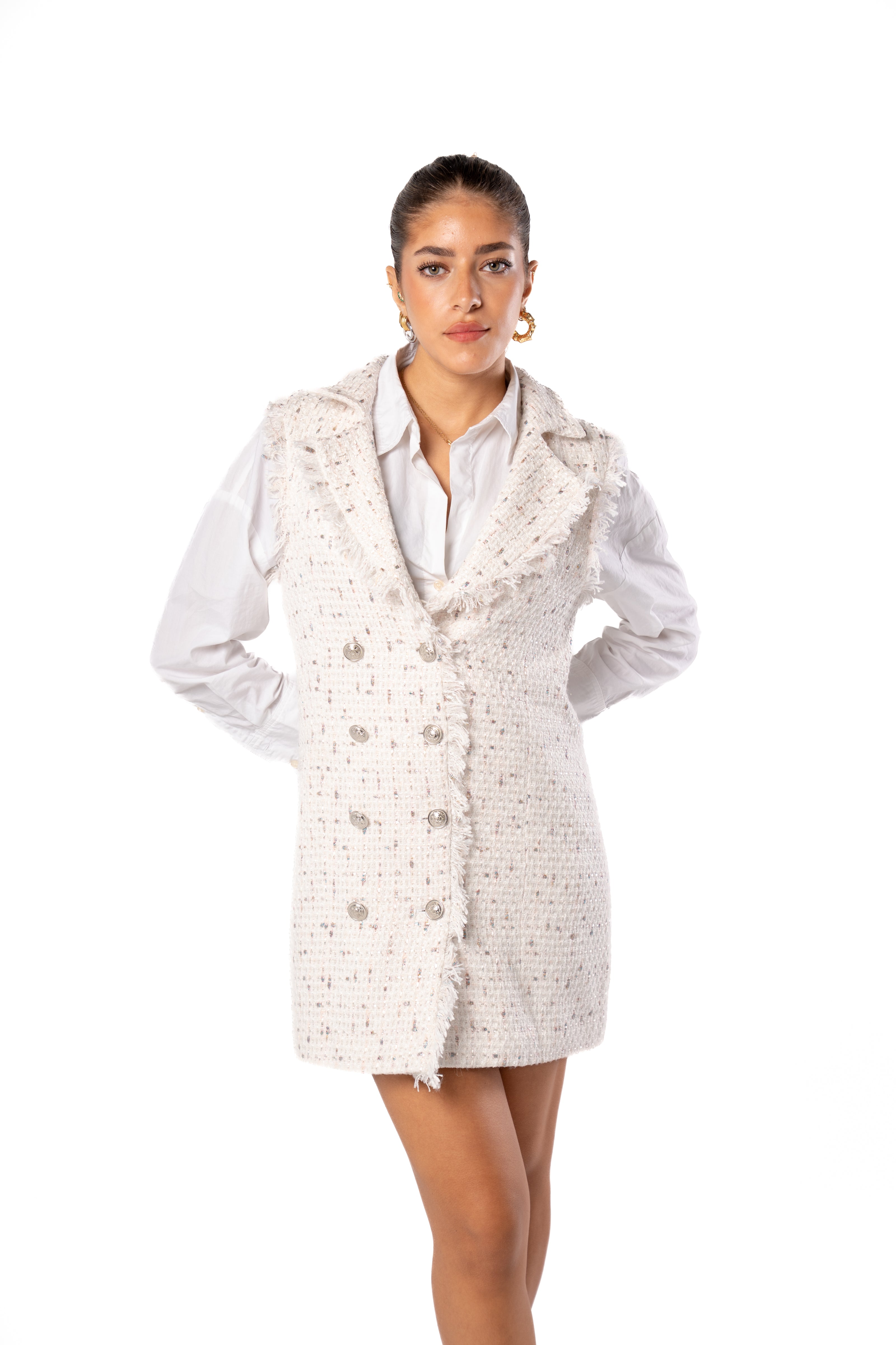 Sienna Sleeveless Blazer Dress