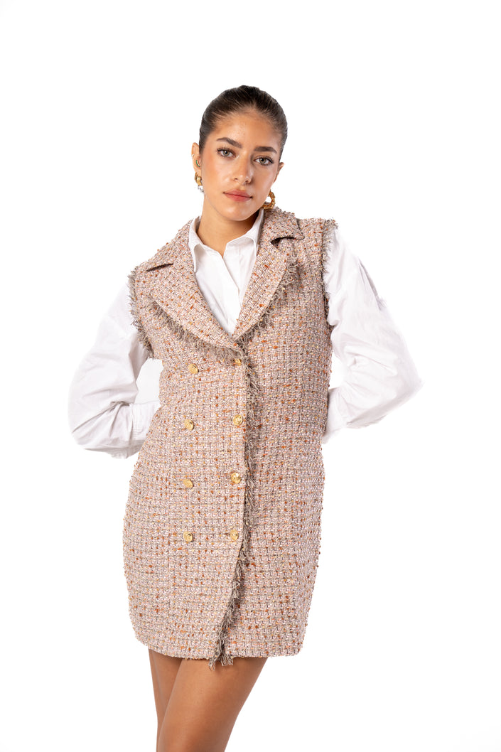 Sienna Sleeveless Blazer Dress