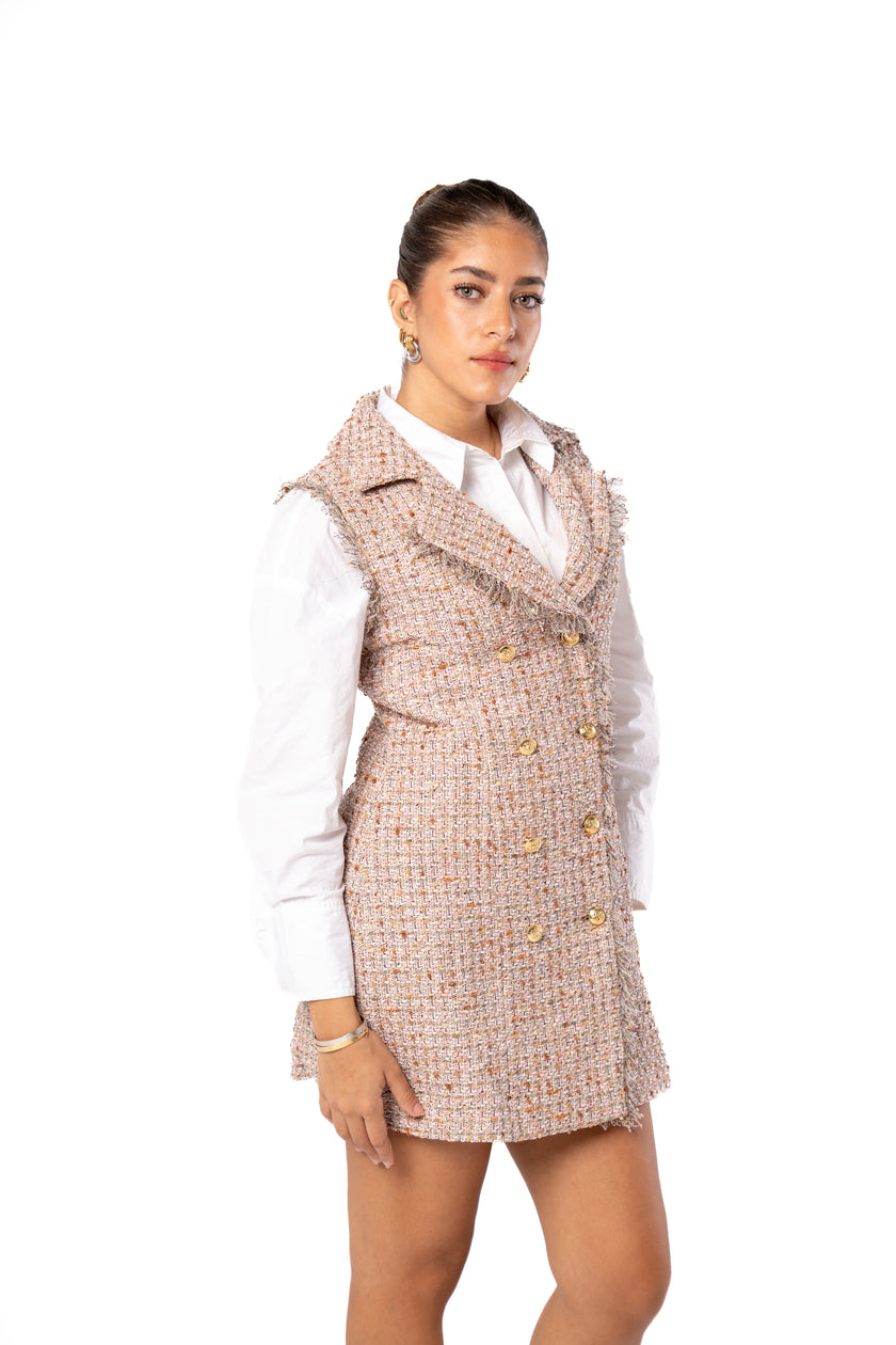 Sienna Sleeveless Blazer Dress