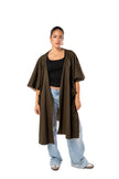 Haven Double Face Poncho
