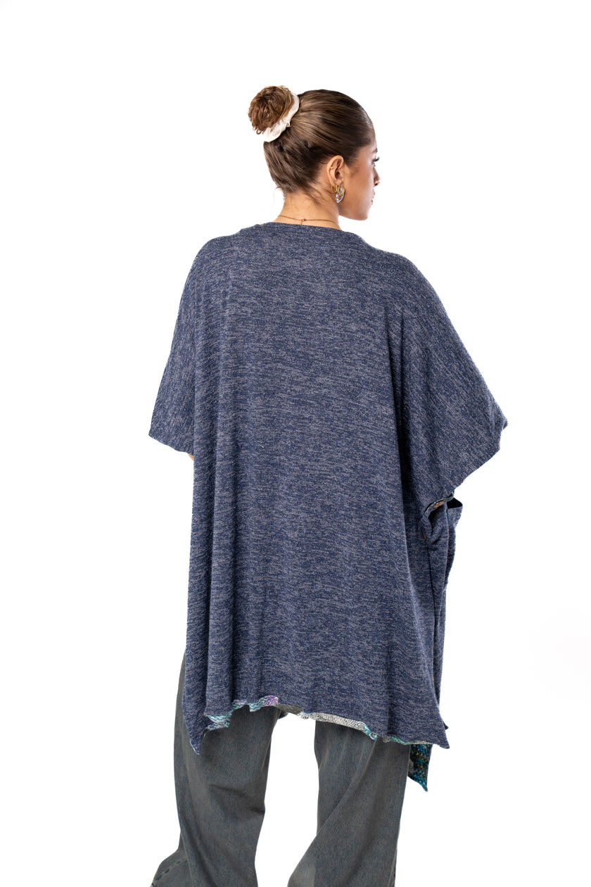 Haven Double Face Poncho