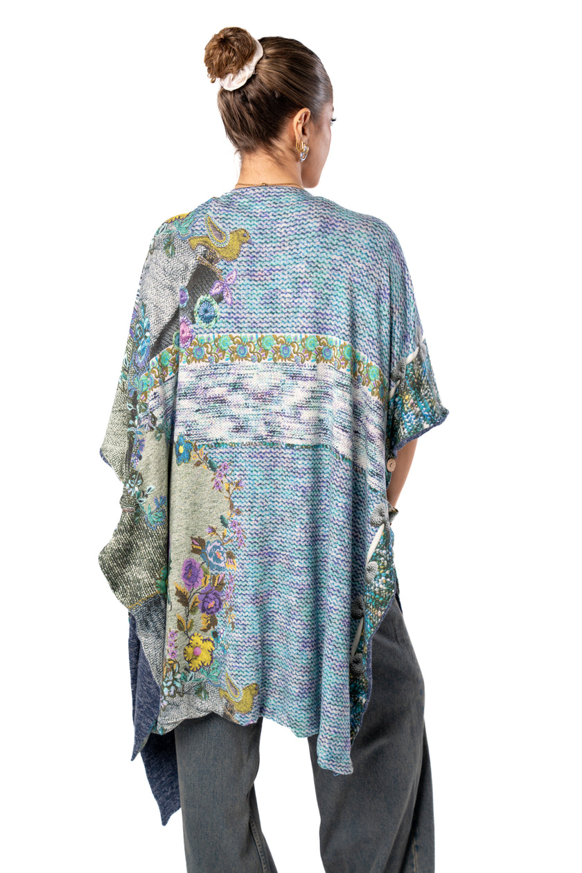 Haven Double Face Poncho