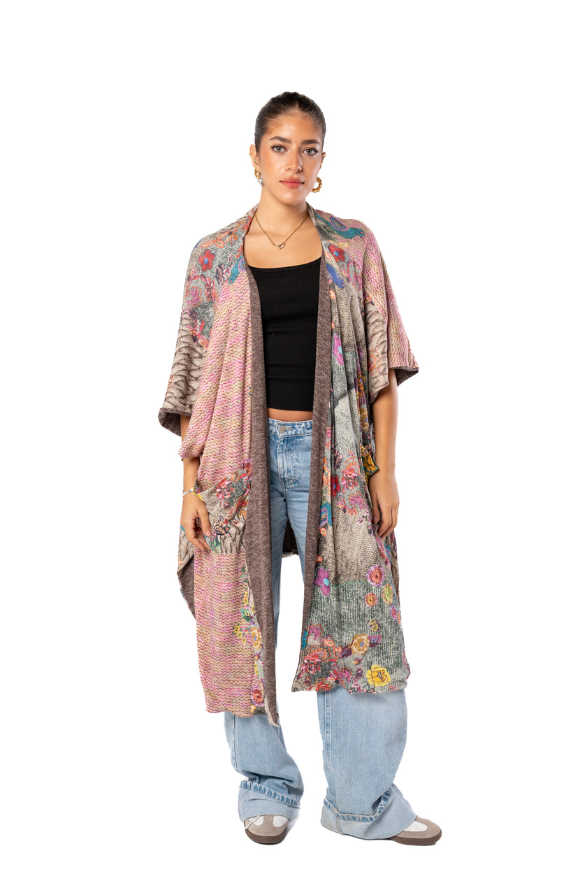 Haven Double Face Poncho