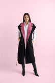 Double face sleeveless coat