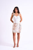 Heritage layered gardens skirt