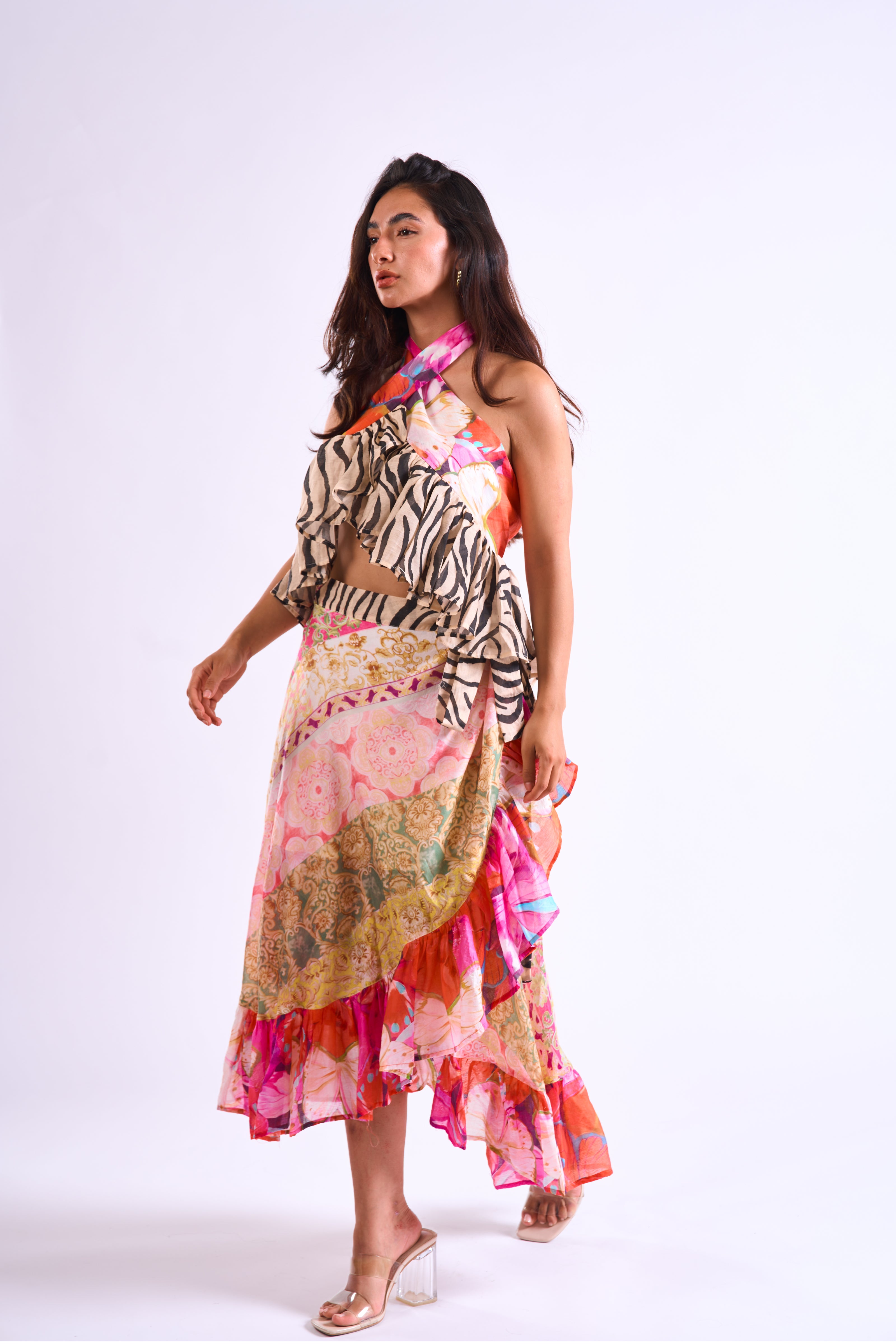 Sauvage garden Multicolor Skirt
