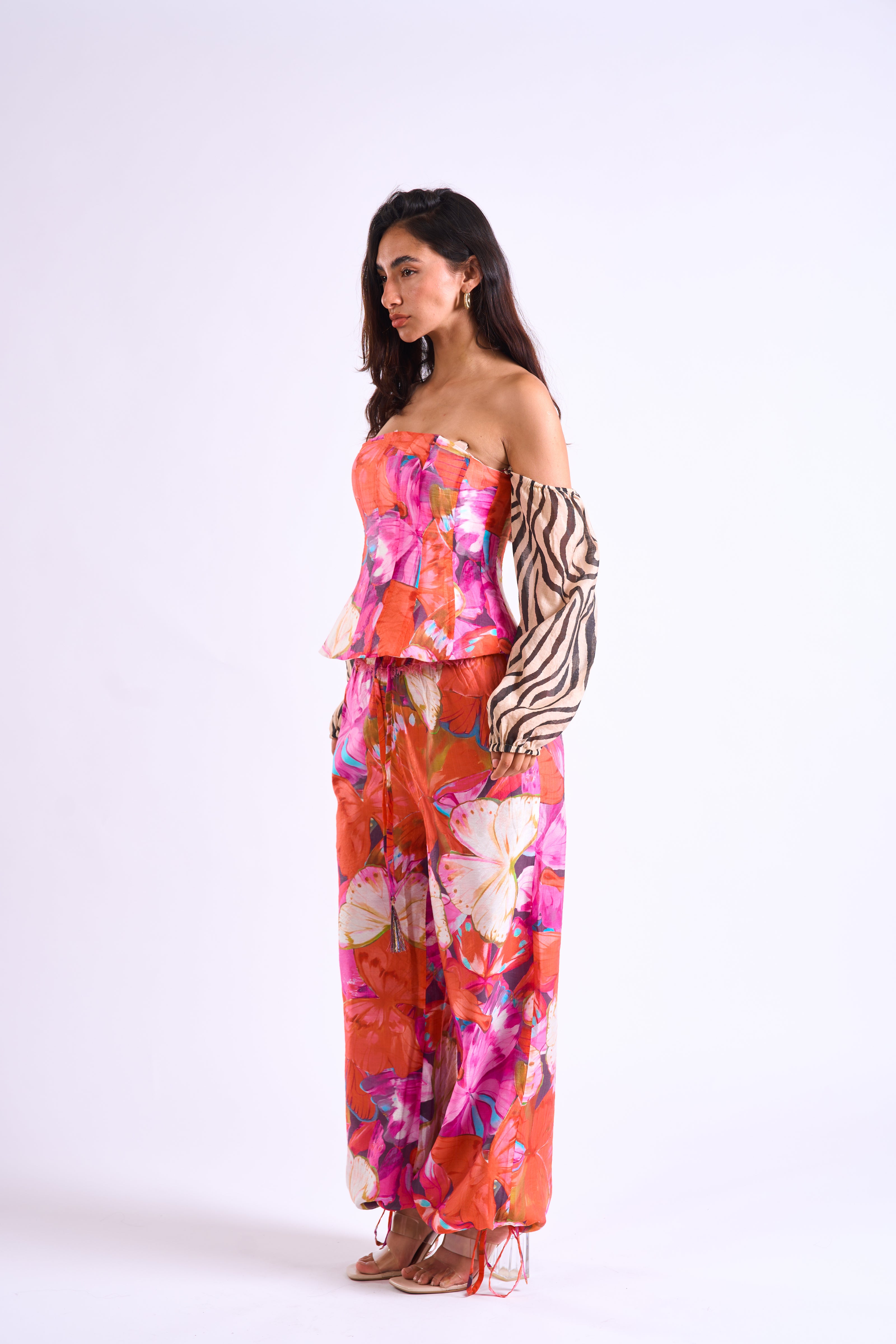 Sauvage garden corest with Zebra Sleeves