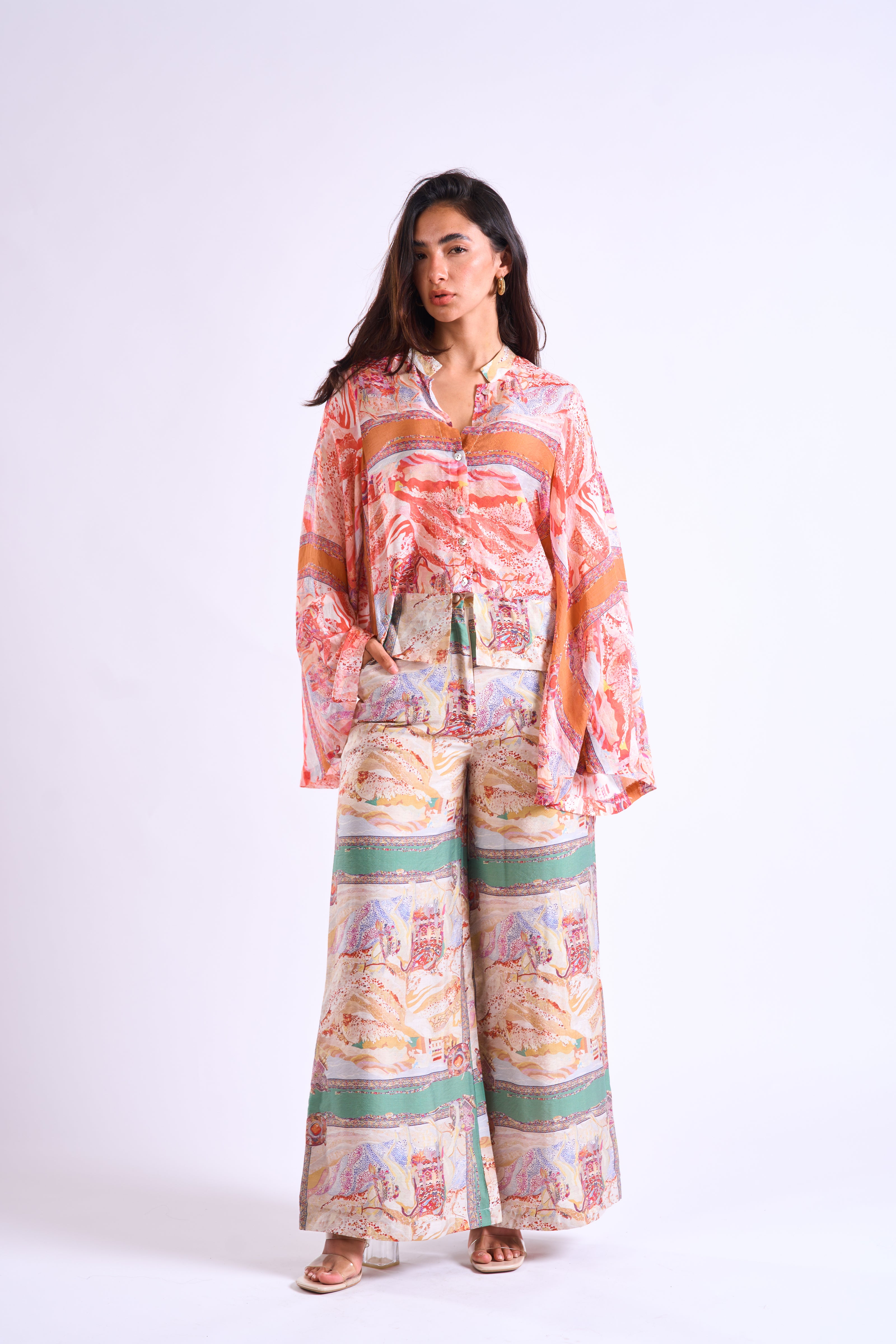 Sahara garden Oriental Patch Pantalon