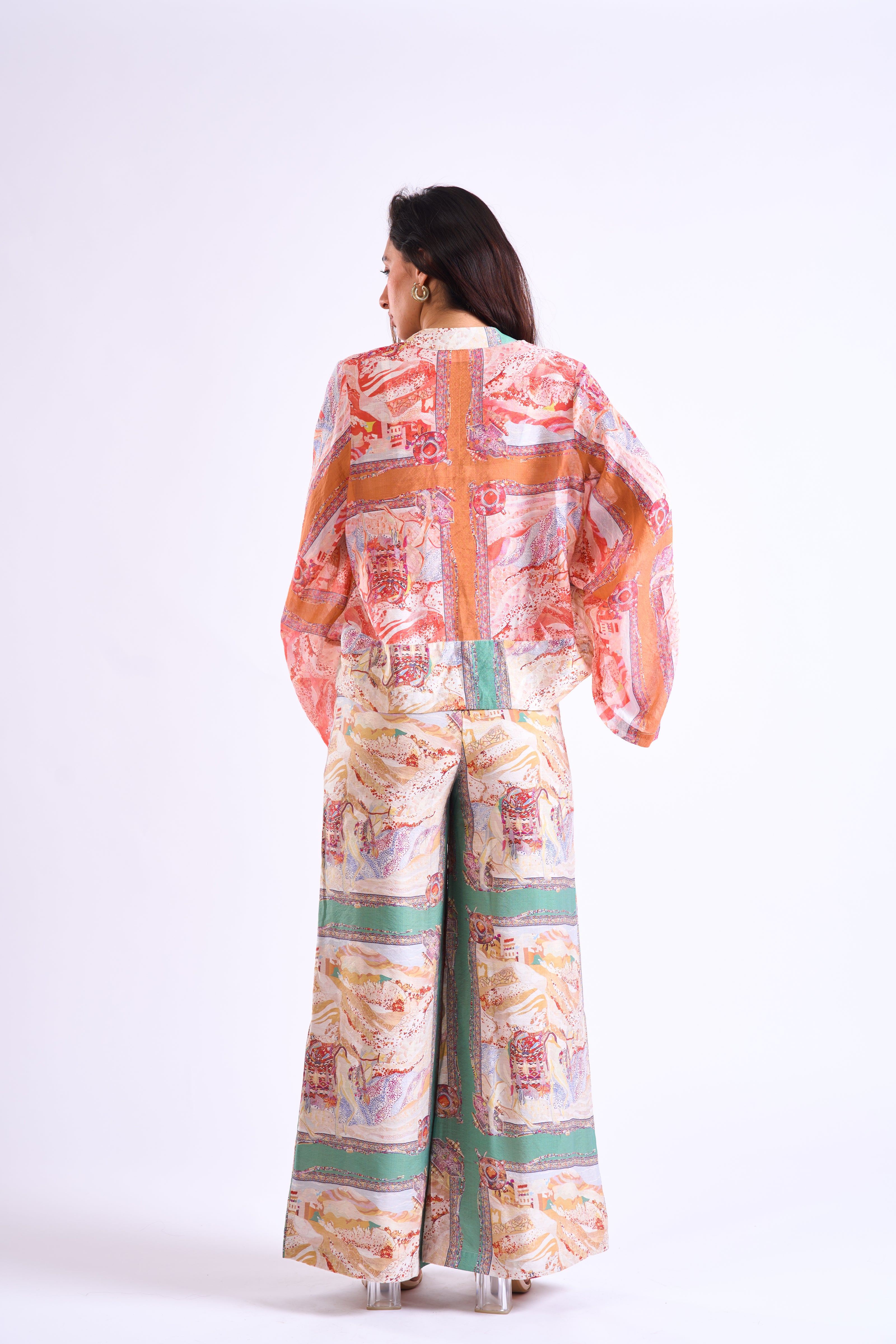 Sahara garden Oriental Patch Pantalon