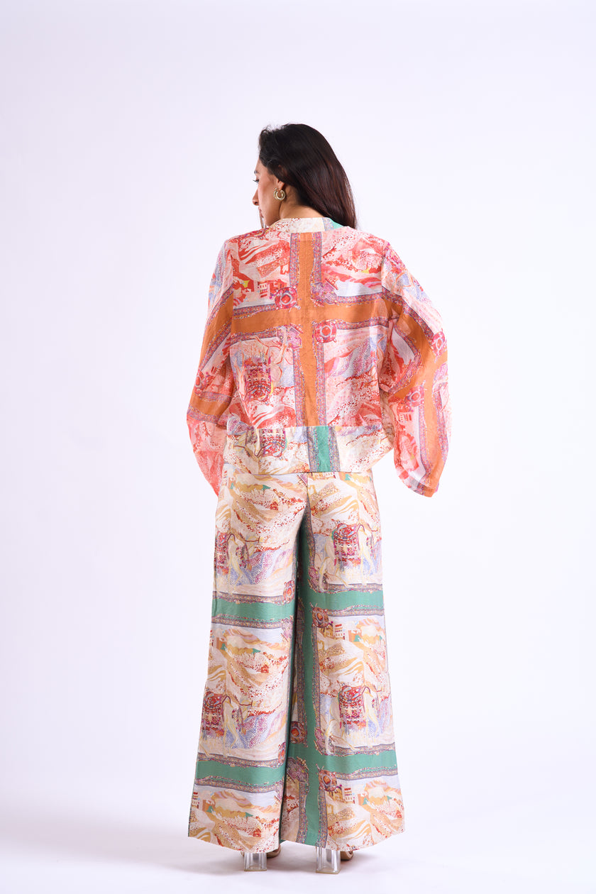 Sahara garden Oriental Patch Pantalon