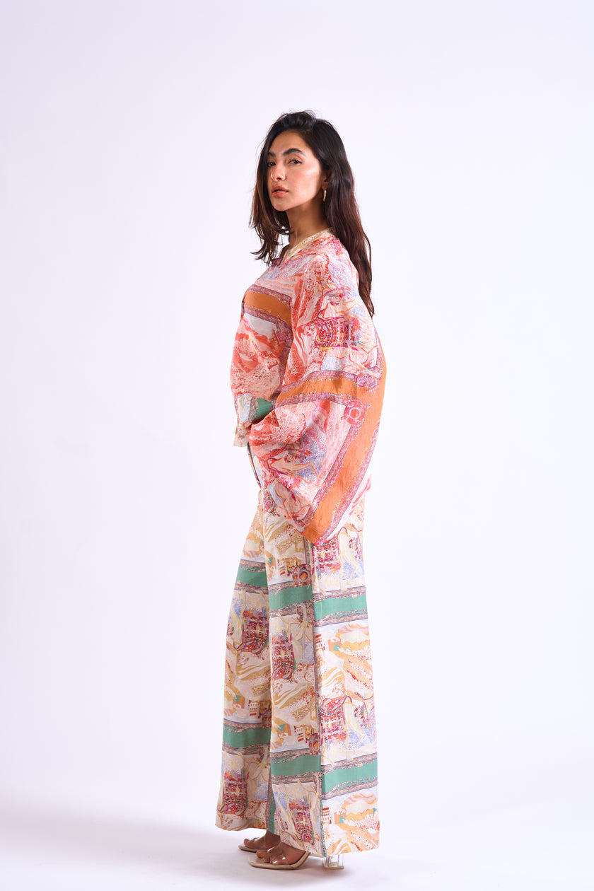 Sahara garden Oriental Patch Pantalon