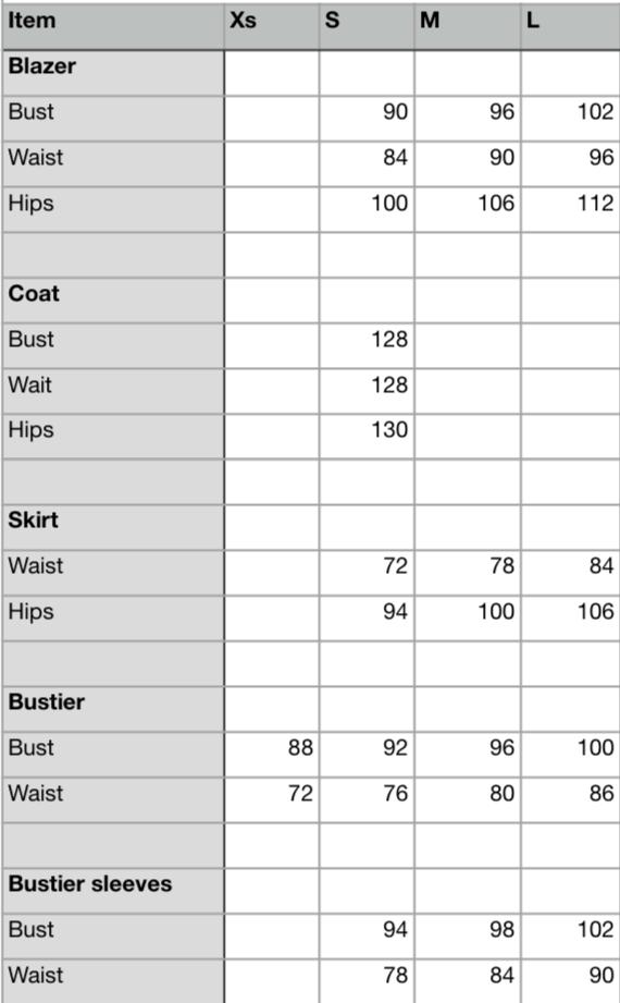 Wool fitted blazer bustier