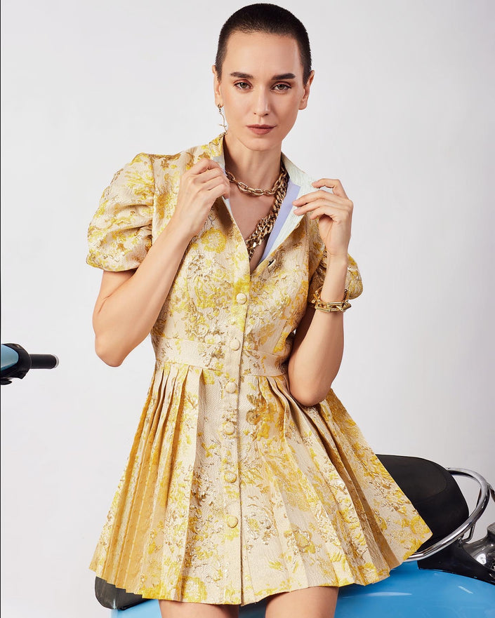 Pleated dress