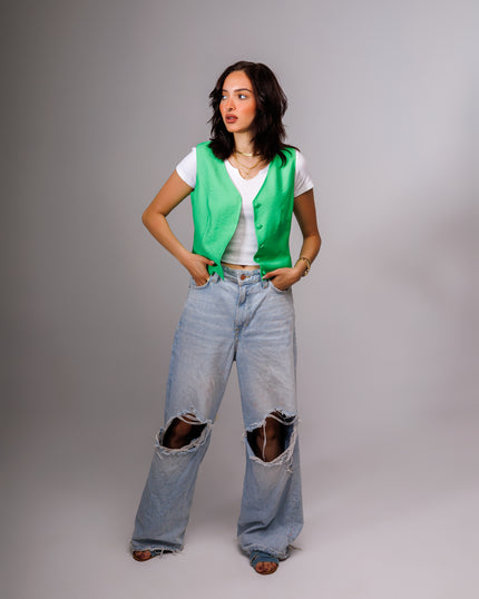 Linen Vest