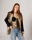 Golden blazer