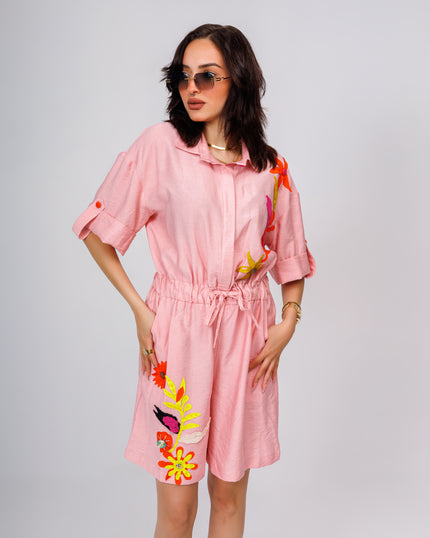 Safari short jumpsuit