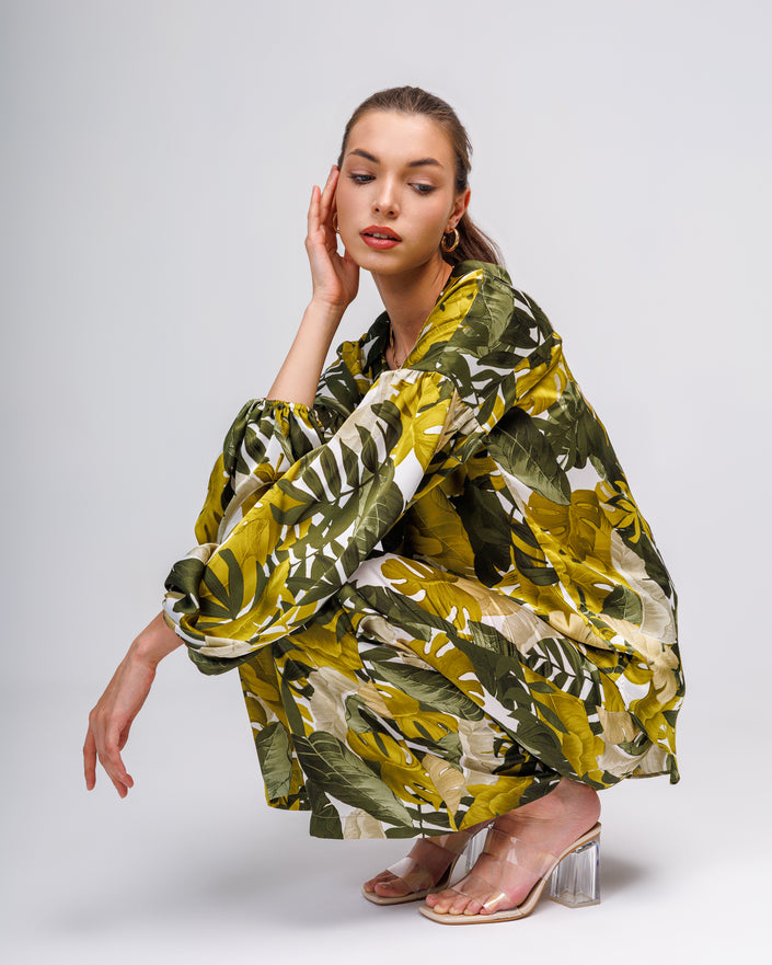 Silk Printed Blouse
